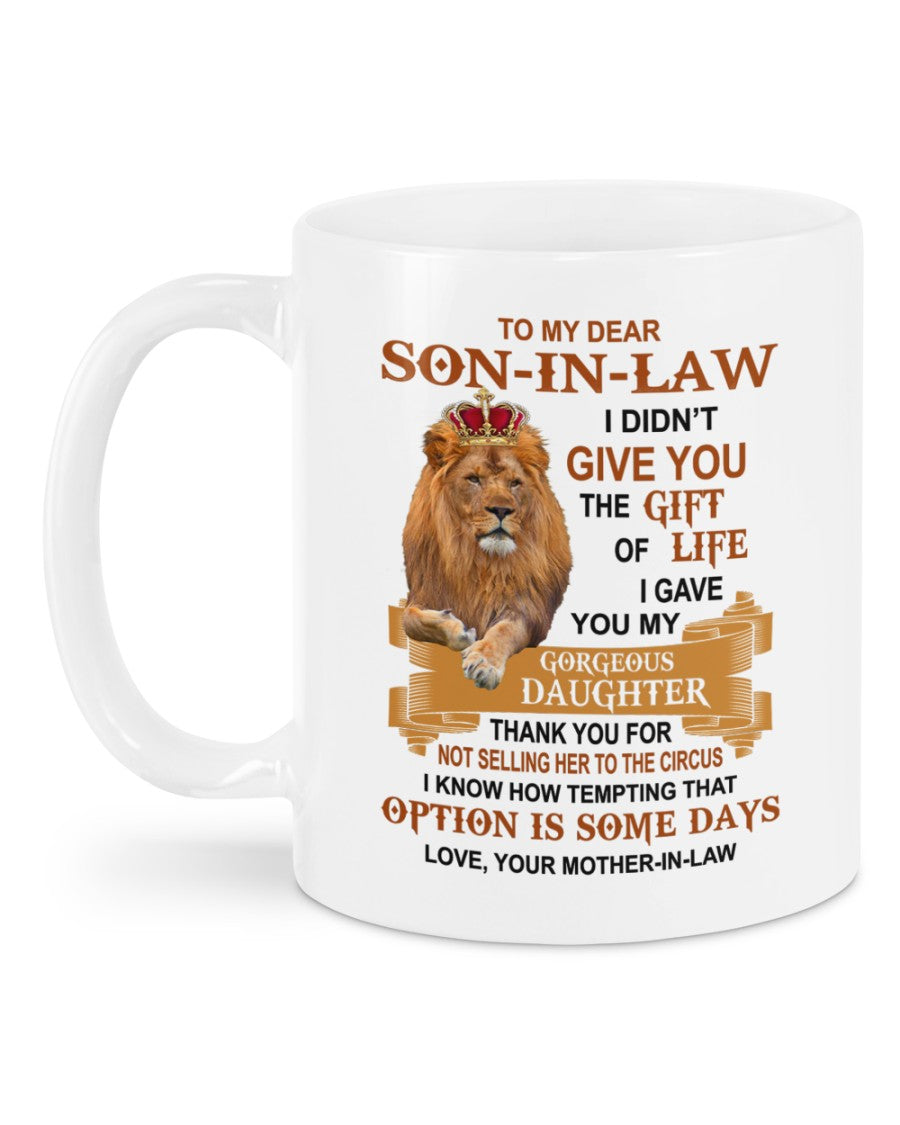 Thank You For Not Selling Her To Circus - Amazing Gift For Son-In-Law Mugs