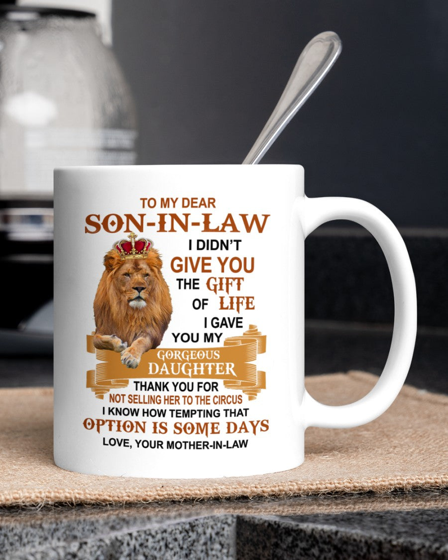 Thank You For Not Selling Her To Circus - Amazing Gift For Son-In-Law Mugs