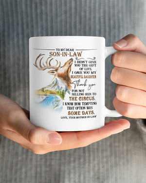 The Gift Of Life - Lovely Gift For Son-In-Law Mugs