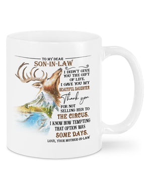 The Gift Of Life - Lovely Gift For Son-In-Law Mugs