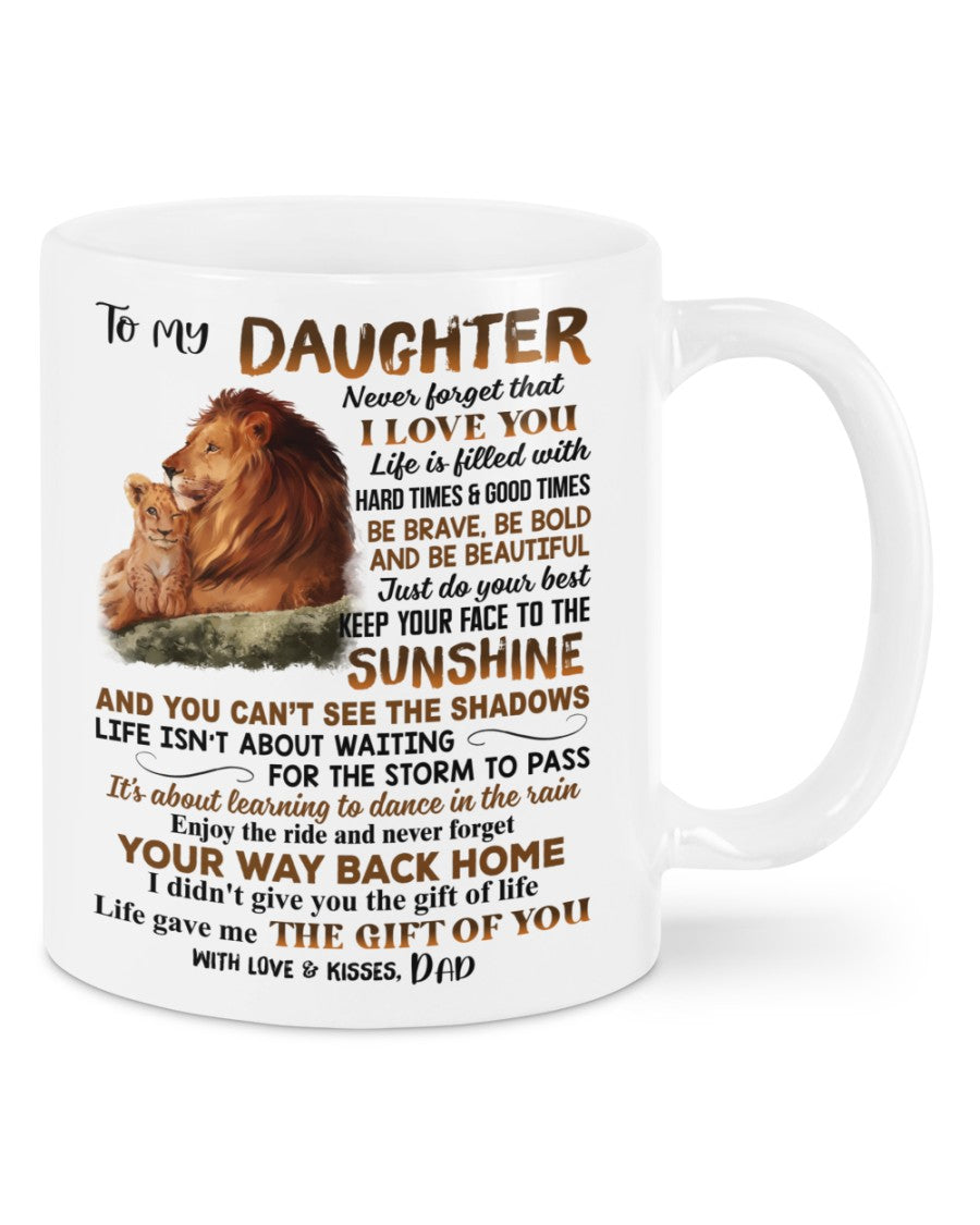 To My Daughter Mugs - I love You From Dad