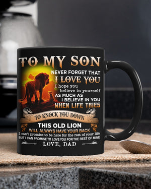 To my Son Love, dad Mugs