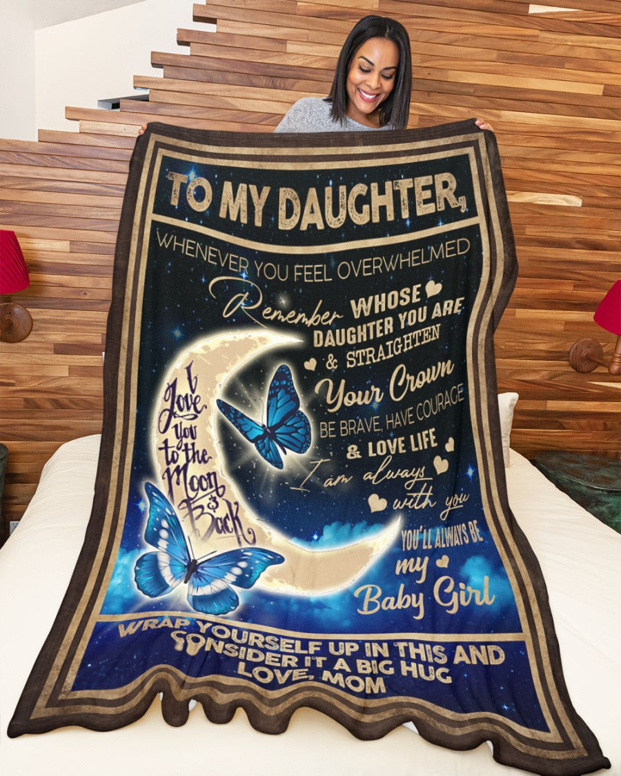 To my daughter Fleece Blanket