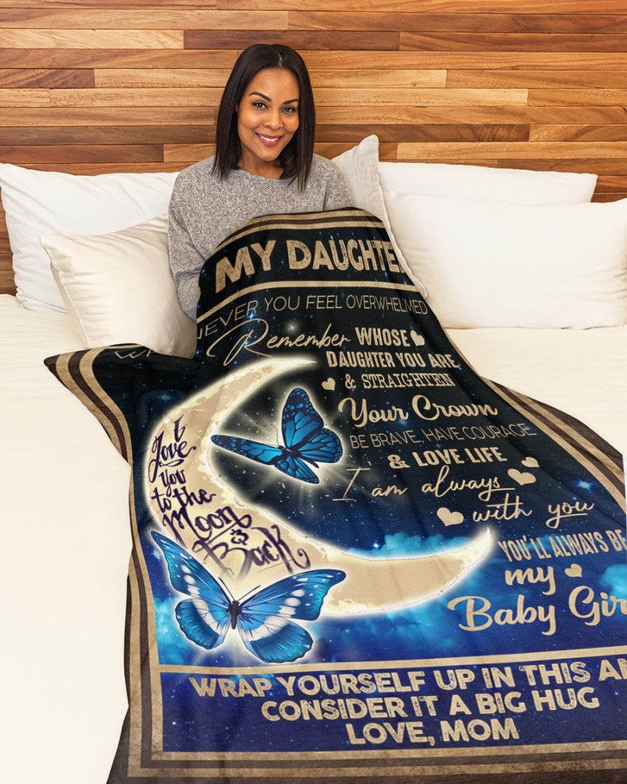 To my daughter Fleece Blanket