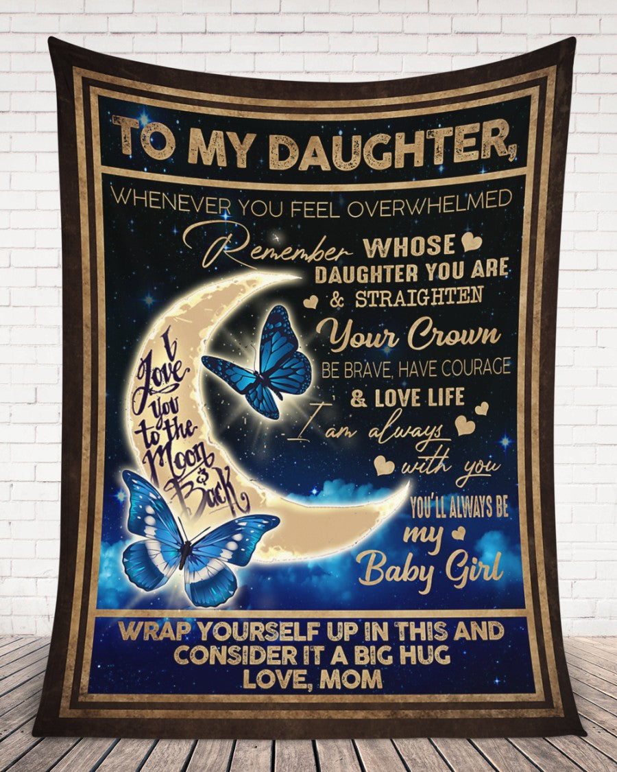 To my daughter Fleece Blanket