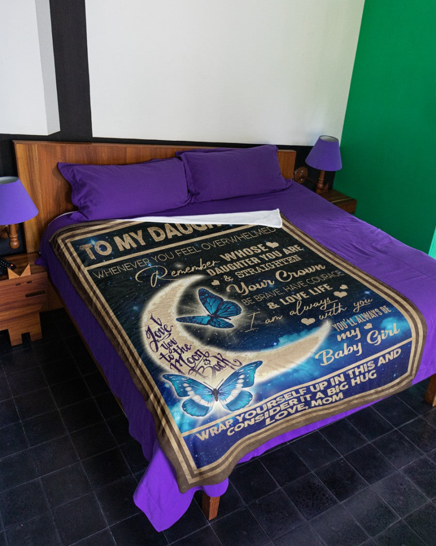 To my daughter Fleece Blanket