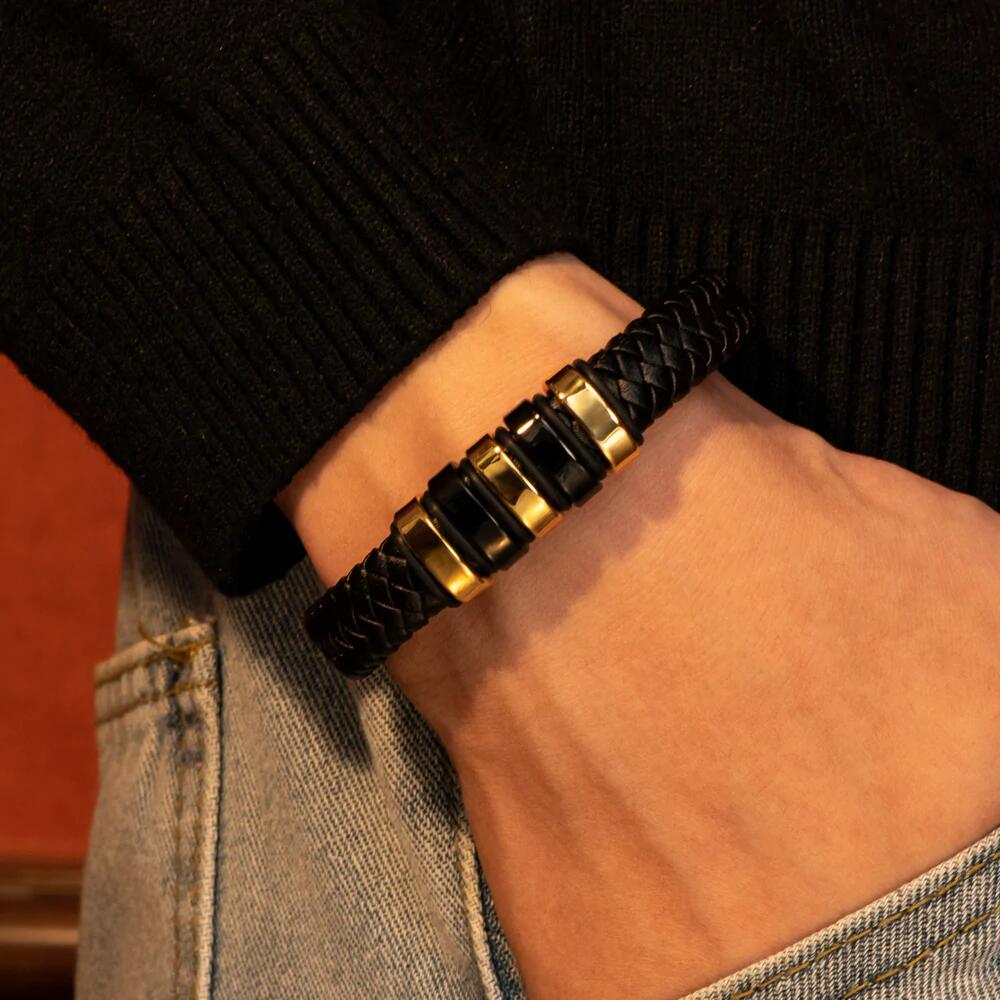 TO MY GRANDSON "A BOND CAN NEVER BE BROKEN" BOND BRACELET