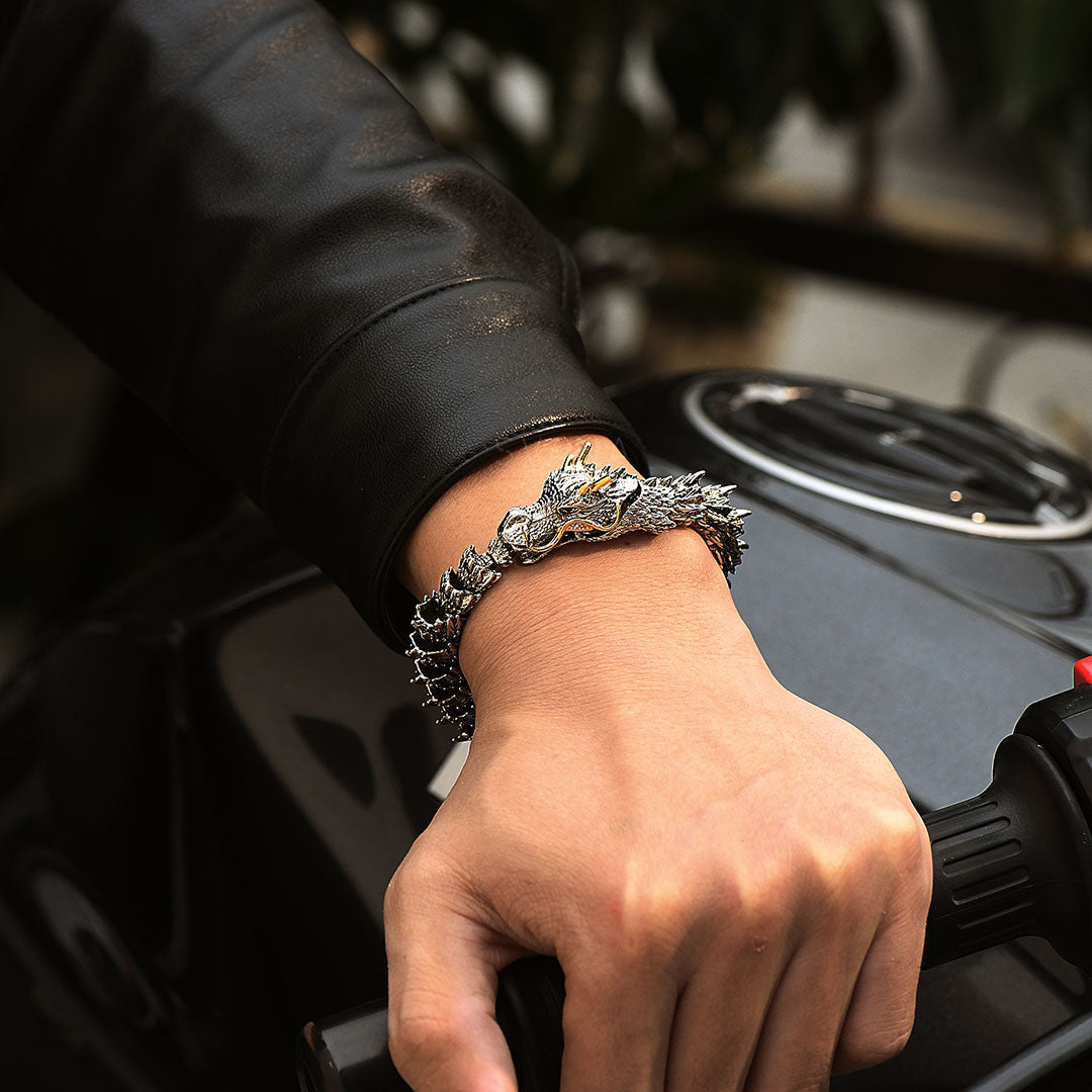 Be Fearless Dragon Chain Bracelet