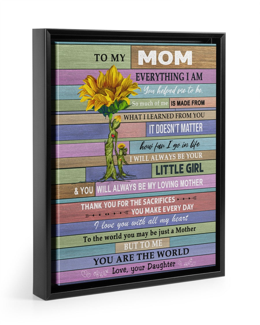 You Are The World Poster - Best Gift For Mom