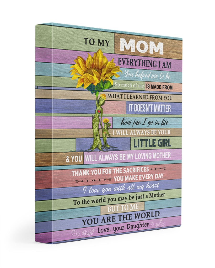 You Are The World Poster - Best Gift For Mom