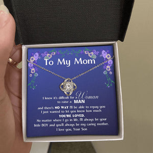 (Almost Gone) To My MOM - Love Knot Standard Box Love Knot, To My Beautiful Mom, Mother Day Gift From Son, Gift For Mom From Son,