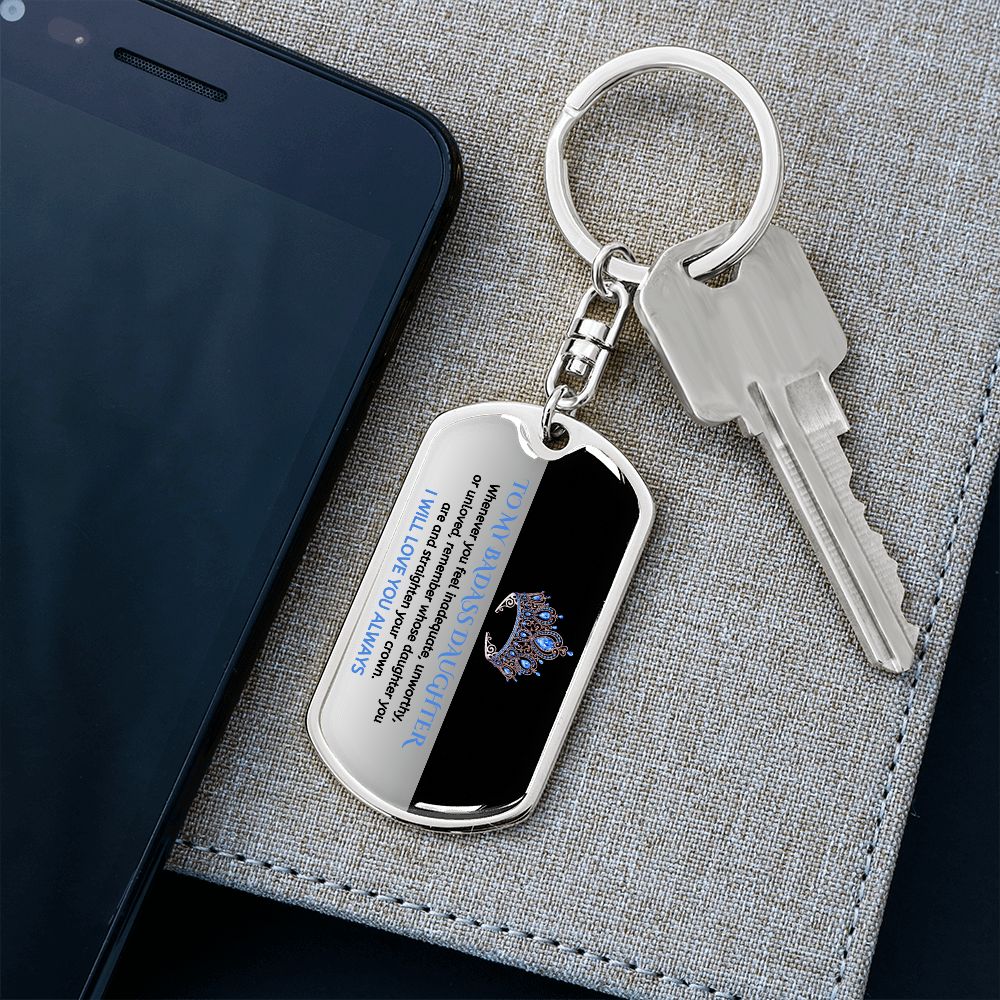 Keepsake for Daughter - Keychain - LIMITED QUANTITIES AVAILABLE