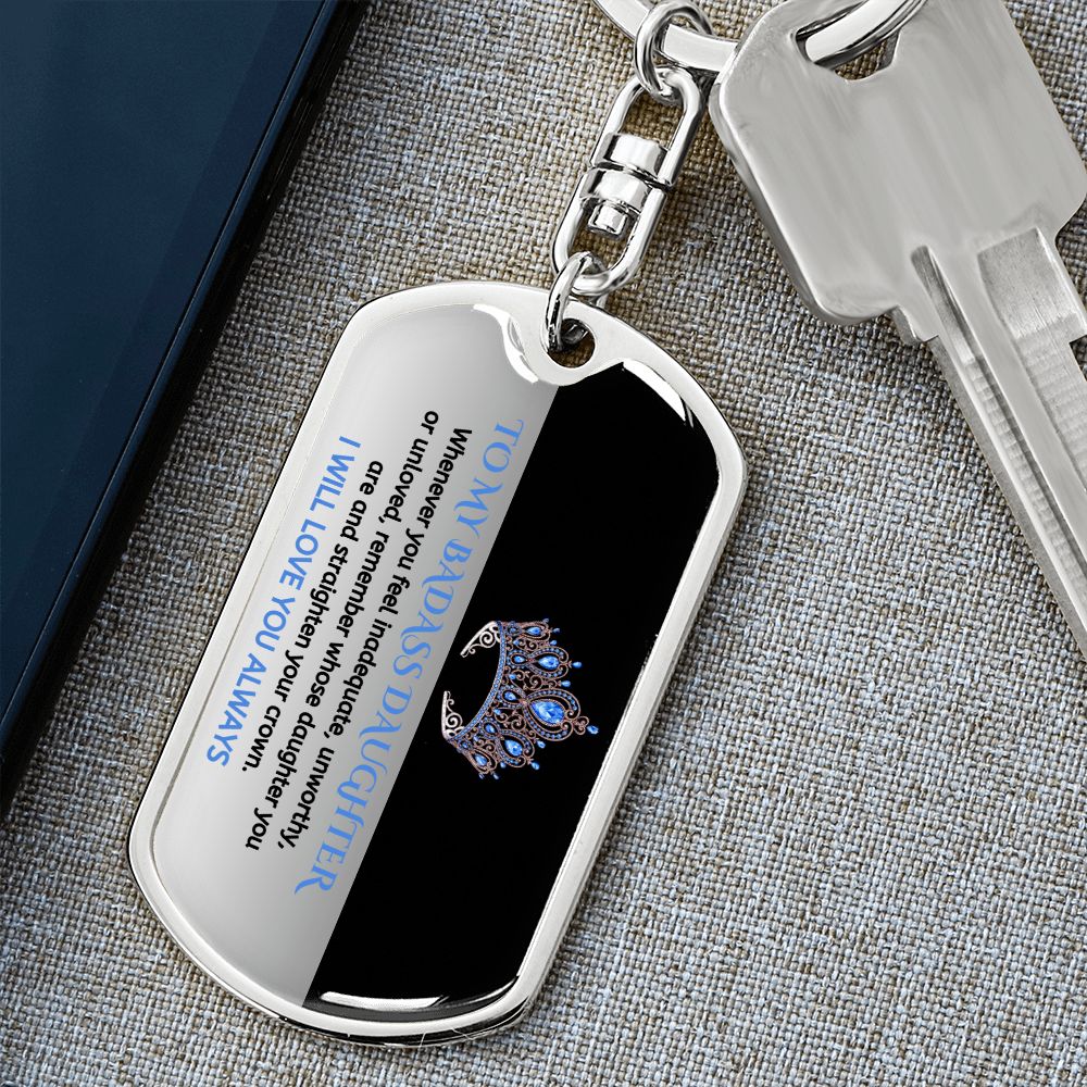 Keepsake for Daughter - Keychain - LIMITED QUANTITIES AVAILABLE