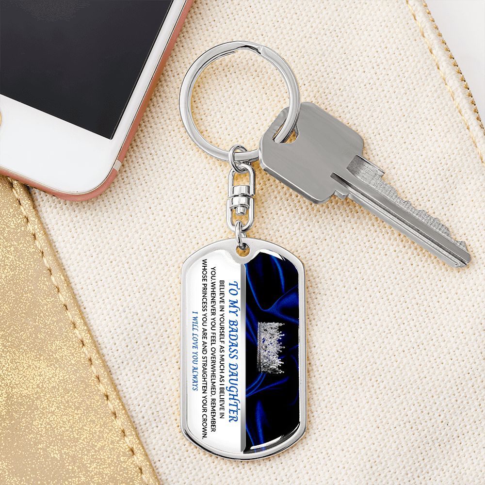 Keychain Keepsake For Daughter