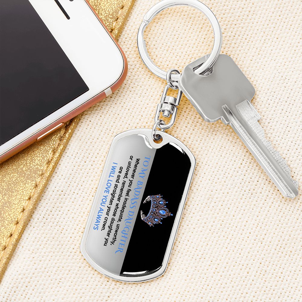 Keepsake for Daughter - Keychain - LIMITED QUANTITIES AVAILABLE