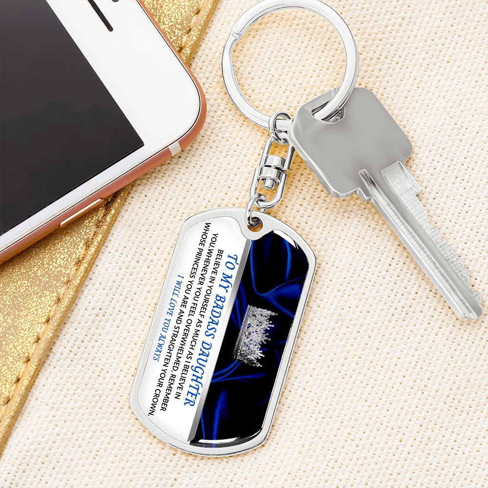 Keychain Keepsake For Daughter