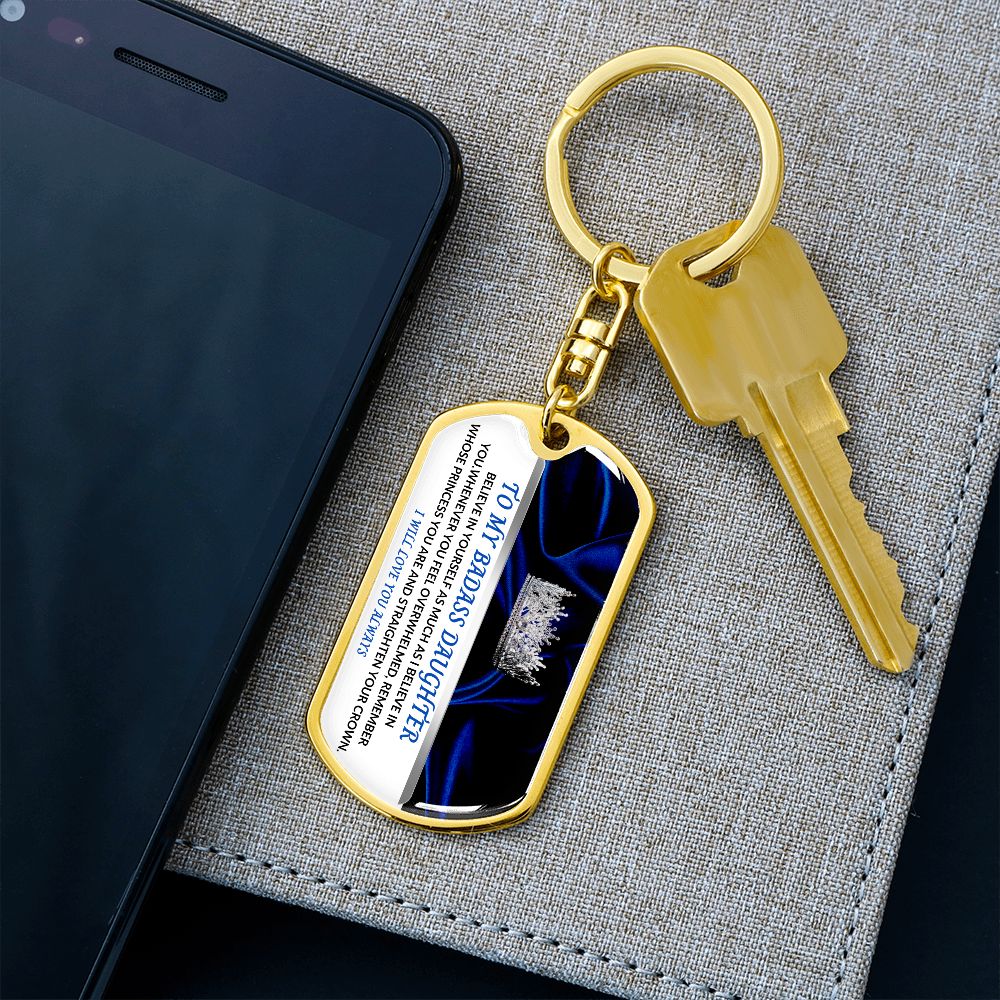 Keychain Keepsake For Daughter