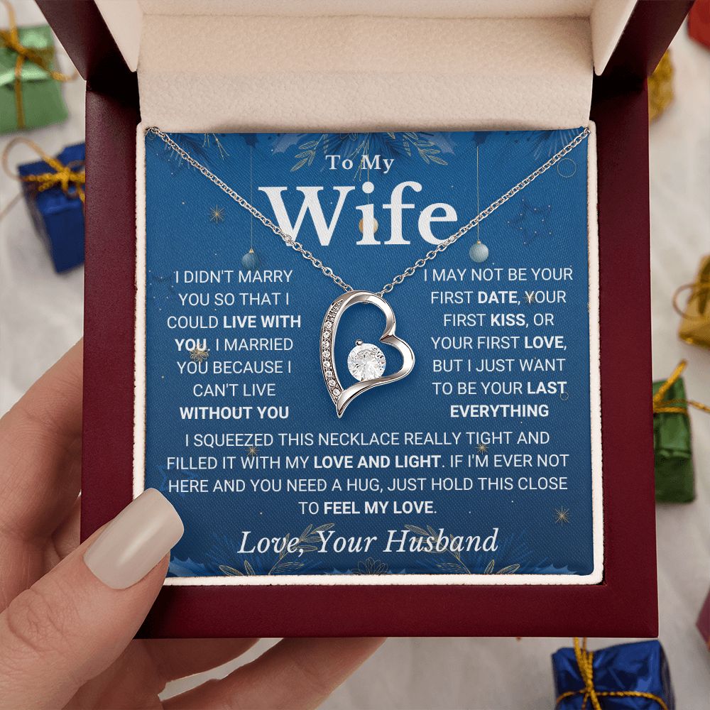 Wife - "Without You" - Forever Love Necklace
