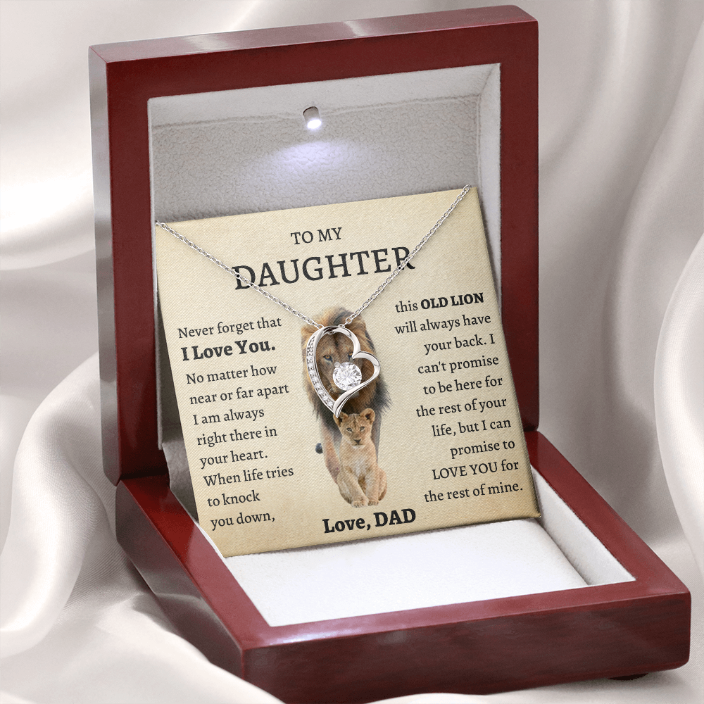 To My Daughter | Promise | Forever Love Necklace