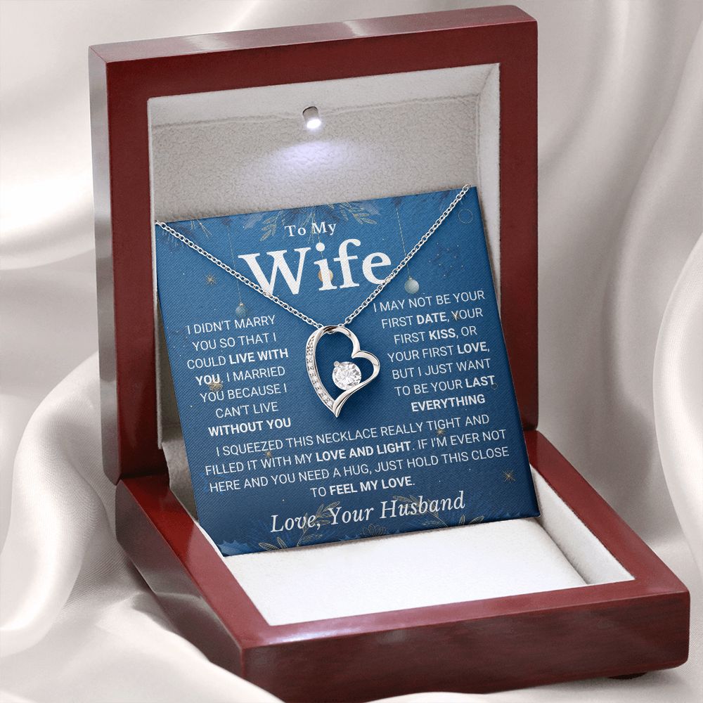Wife - "Without You" - Forever Love Necklace