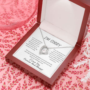 I'm Sorry I Love You | Forever Love Necklace