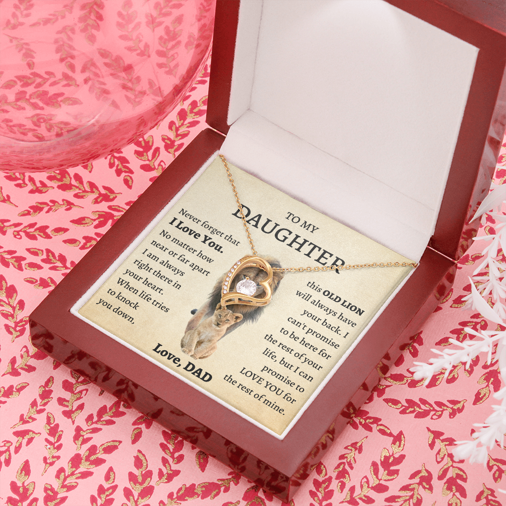 To My Daughter | Promise | Forever Love Necklace