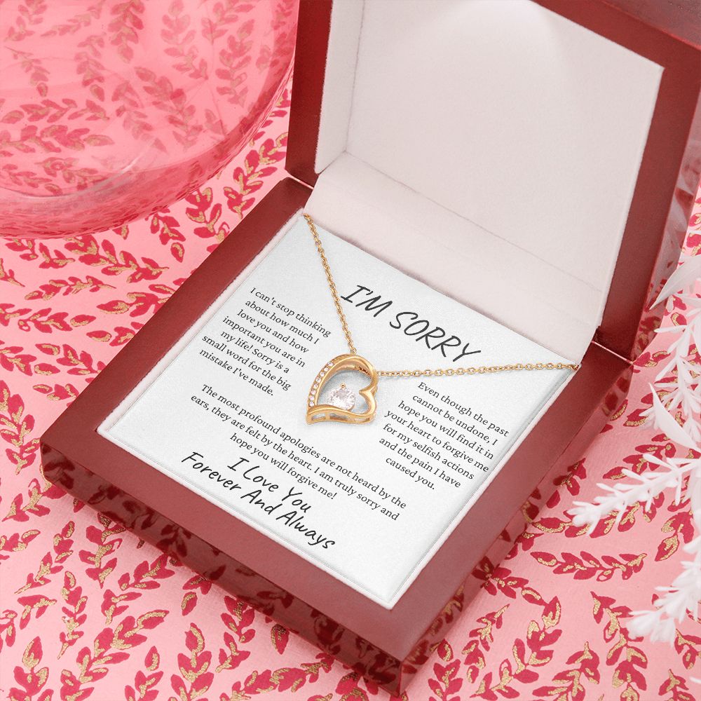 I'm Sorry I Love You | Forever Love Necklace