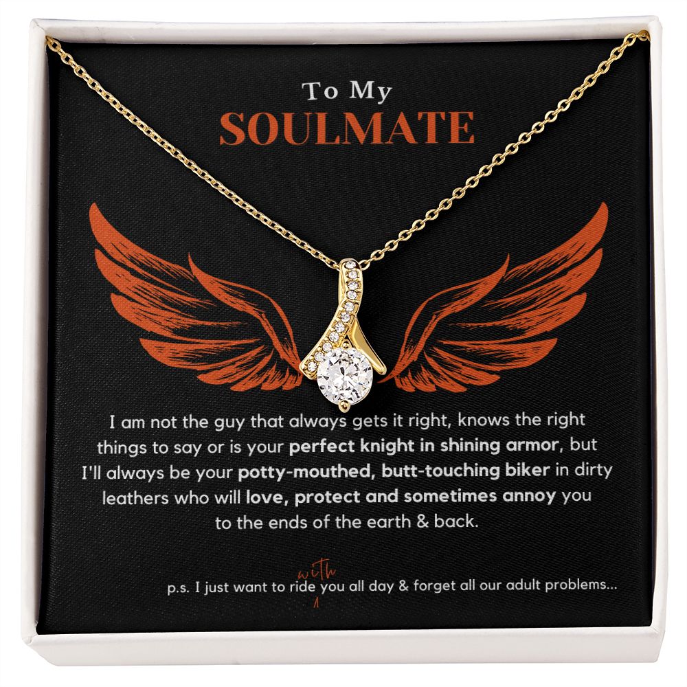 Stunning Biker Soulmate Necklace