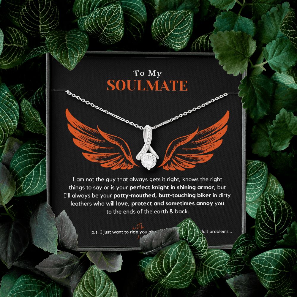 Stunning Biker Soulmate Necklace