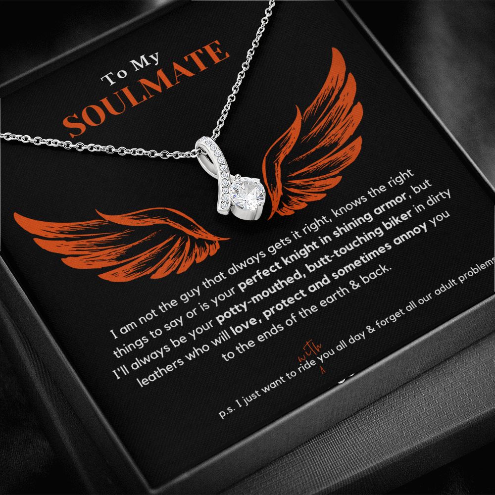 Stunning Biker Soulmate Necklace