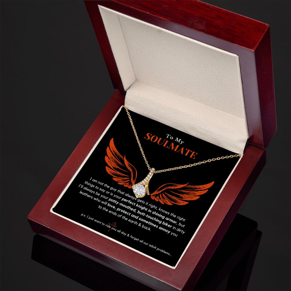 Stunning Biker Soulmate Necklace