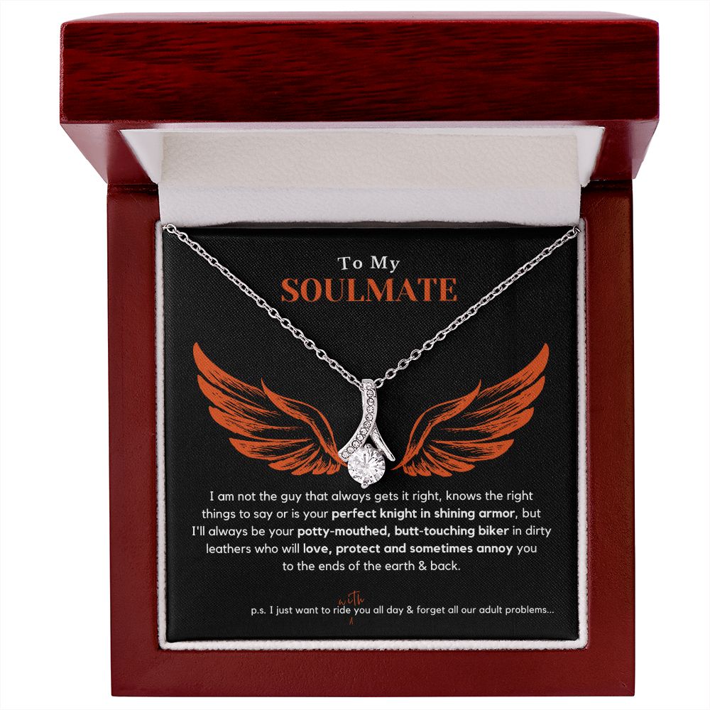 Stunning Biker Soulmate Necklace