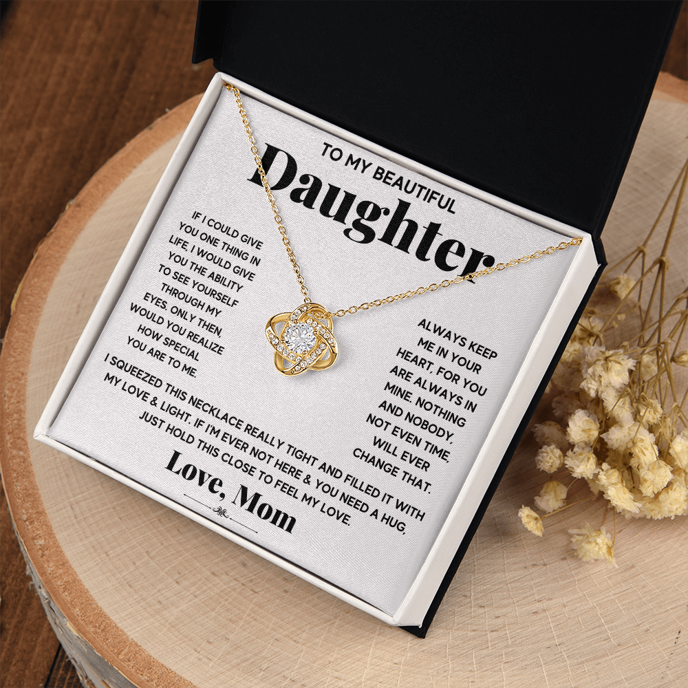 Always In My Heart -  Love Knot Necklace