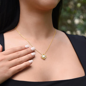 To My Daughter - Proud That You Are My Daughter - Love Dad - Love Knot Necklace