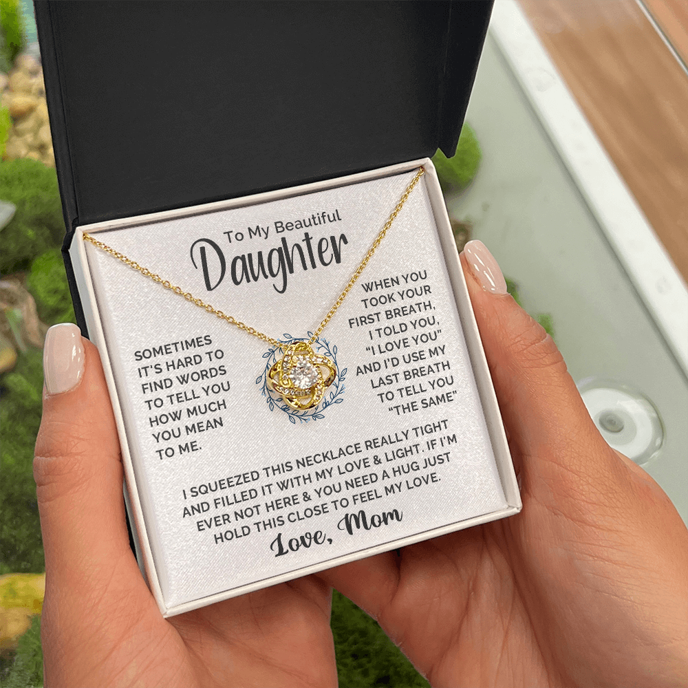 For Daughter - First Breath - Necklace