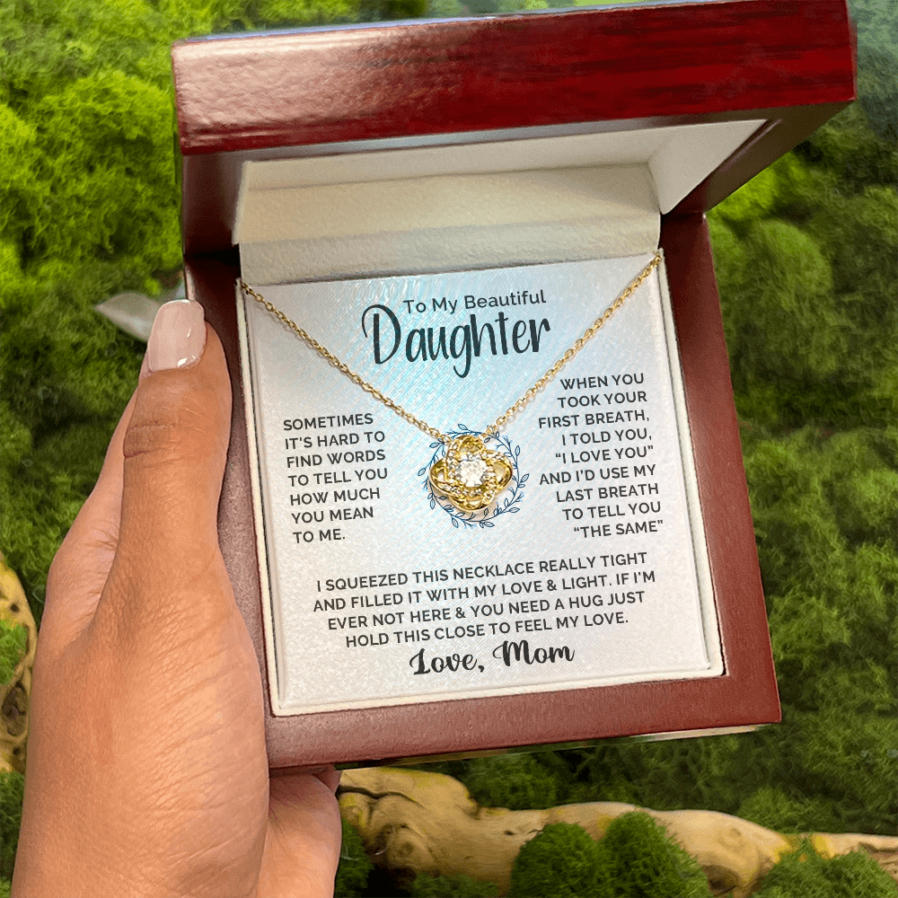 For Daughter - First Breath - Necklace
