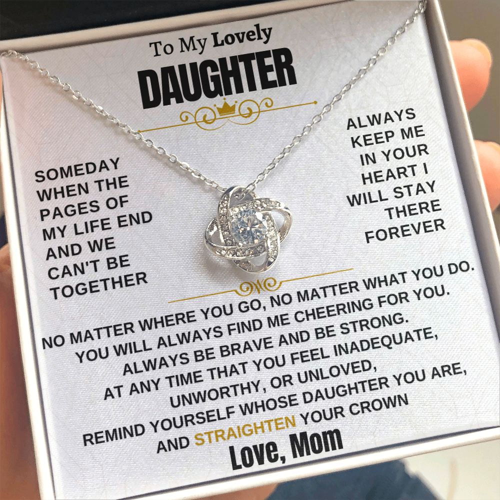 Gift for Daughter - Always keep me in your heart