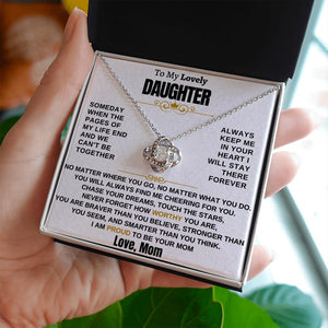 Gift for Daughter - I am proud to be your mom - TFG1