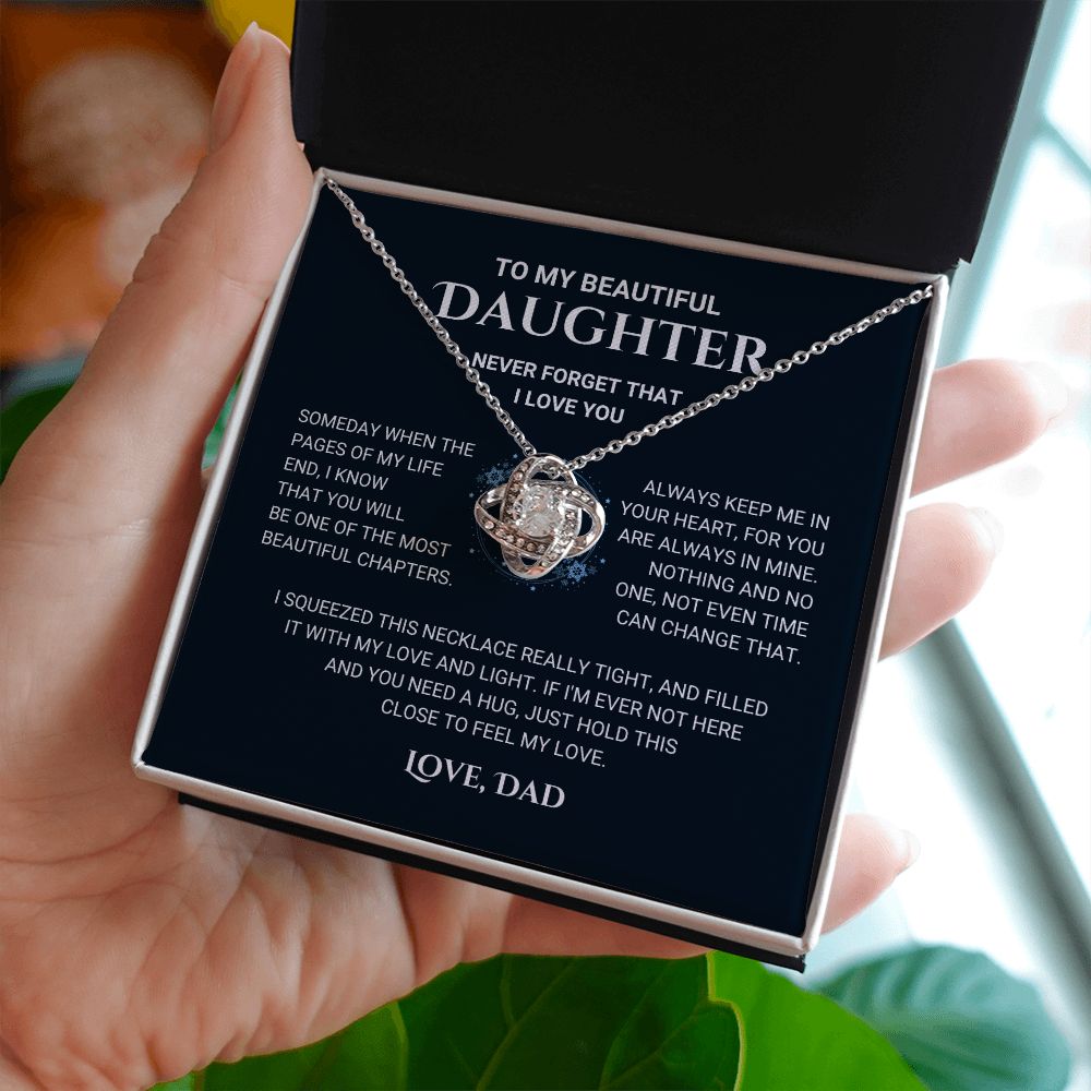 Daughter - Never Forget - Necklace