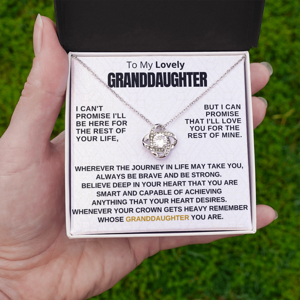 Gift for Granddaughter - Promise