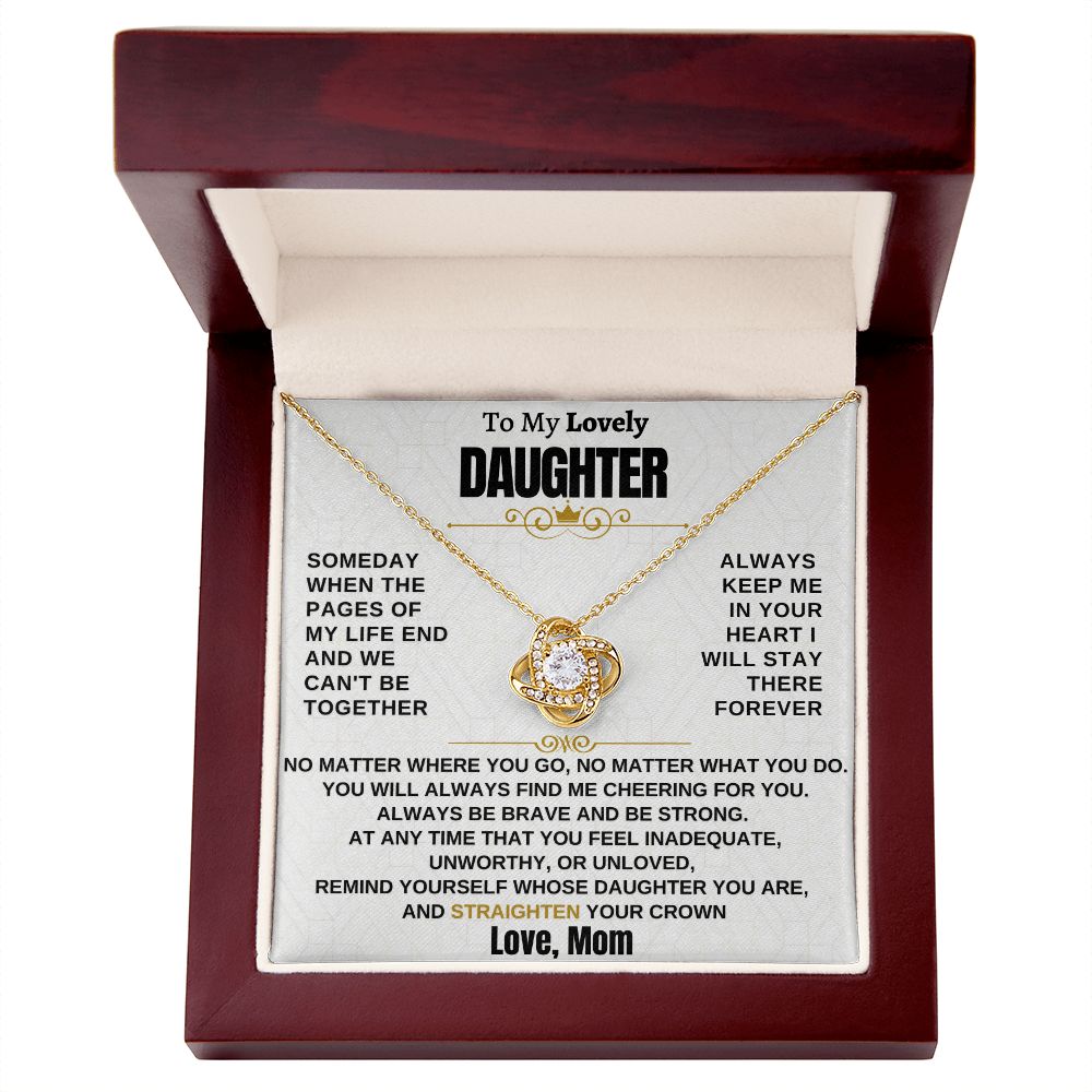 Gift for Daughter - Always keep me in your heart