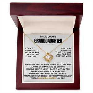 Gift for Granddaughter - Promise