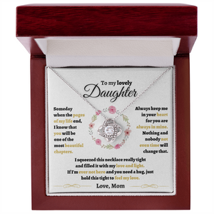 To my Daughter | Beautiful Chapters | Love Knot Necklace