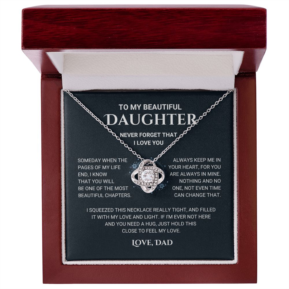 Daughter - Never Forget - Necklace