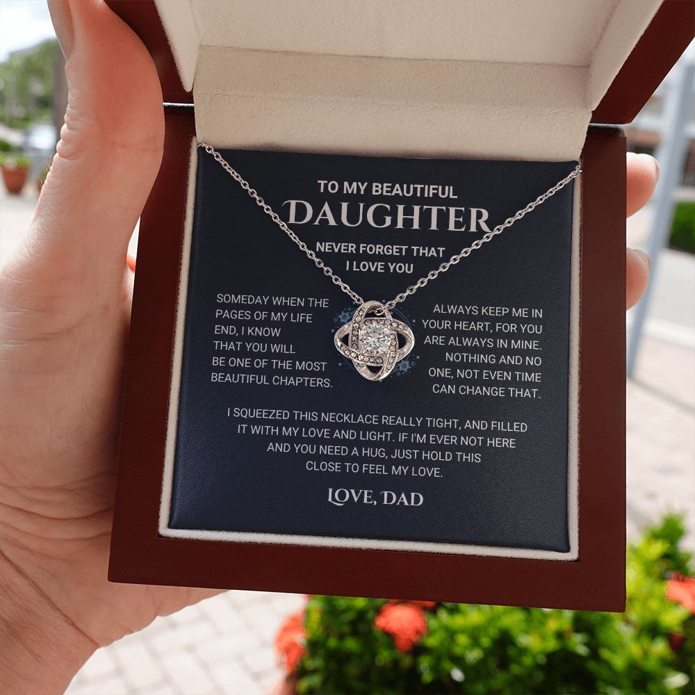 Daughter - Never Forget - Necklace