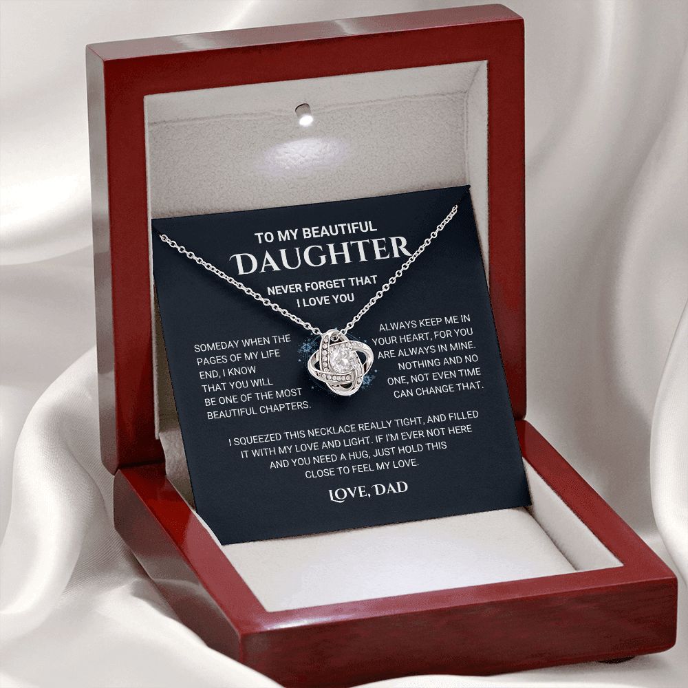 Daughter - Never Forget - Necklace