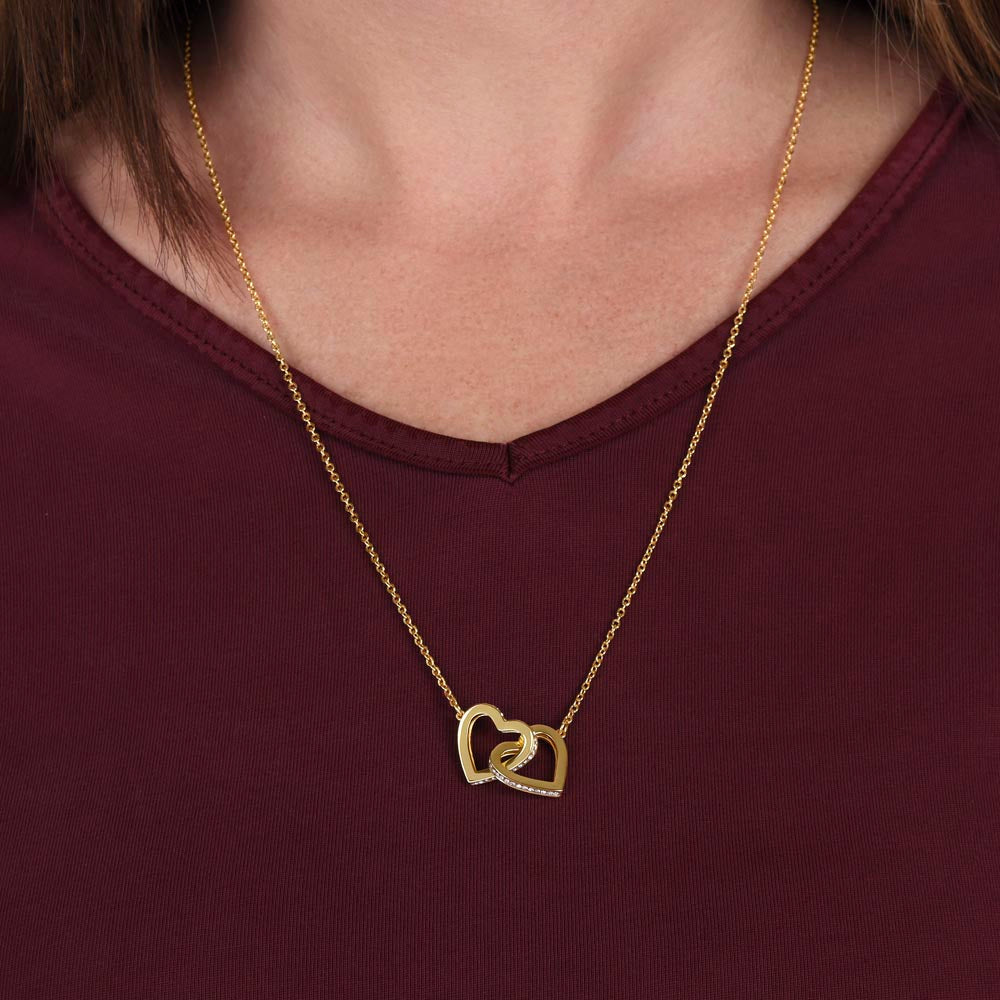 To My Wife - In My Eyes Interlock Necklace