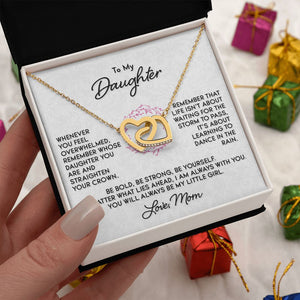 Gift for Daughter "Dance In The Rain" Love Mom Necklace
