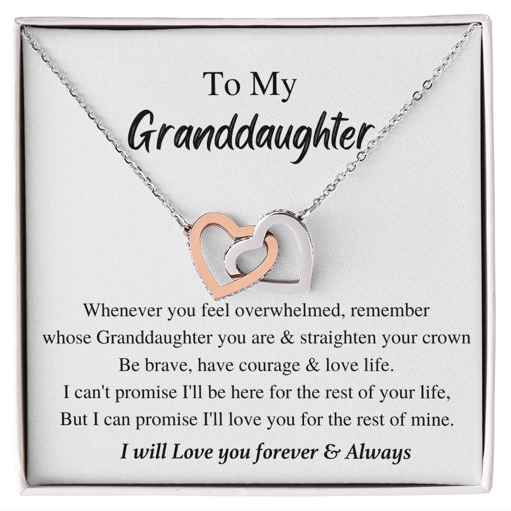 To My Granddaughter - Be brave