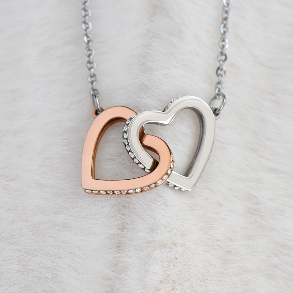 To My Wife - In My Eyes Interlock Necklace